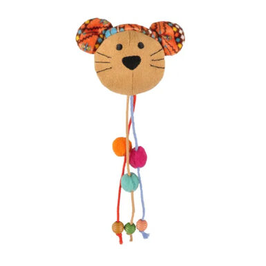 Flamingo Peluche com Corda para gatos