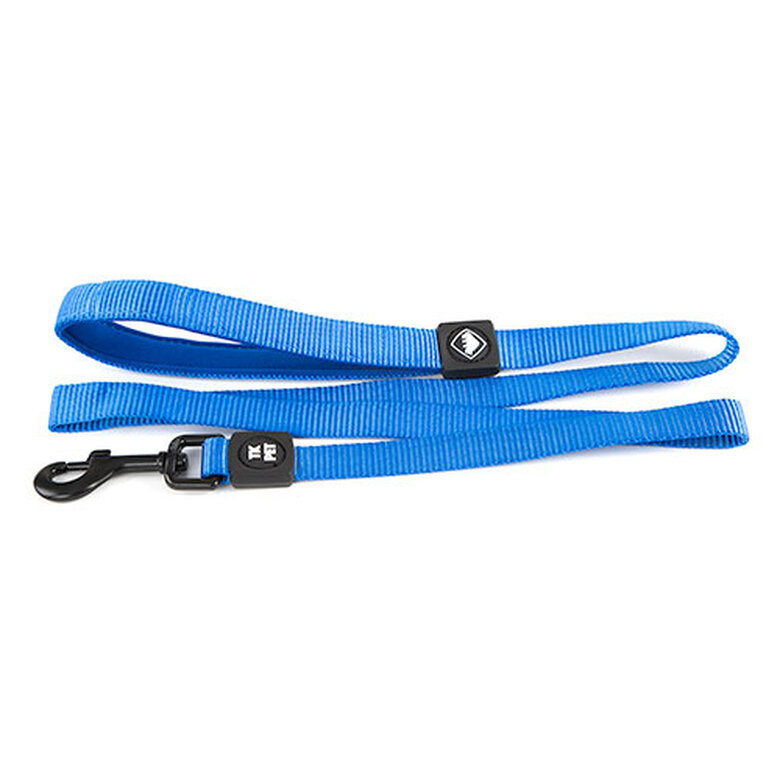 TK-Pet Neo Classic Trela de Nylon Azul para cães,  Imagem número 1 TK-Pet Neo Classic correa perro nylon neopreno azul Imagem número 1