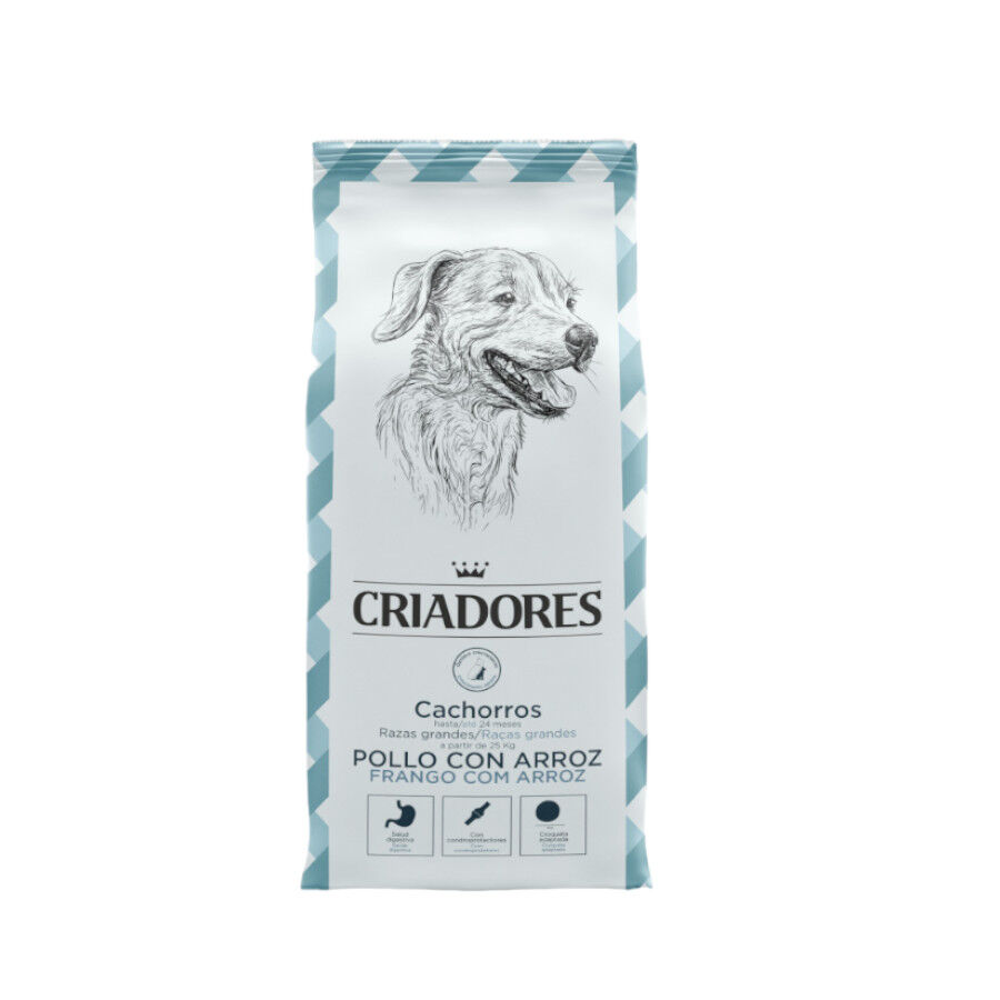 3 kg Criadores Frango e Arroz ra&ccedil;&atilde;o para cachorros de ra&ccedil;as grandes, , large Imagem n&uacute;mero 1