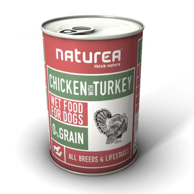 Naturea Patê de Frango e Peru lata para cães