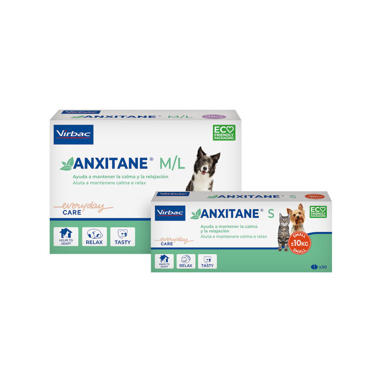 S Virbac Anxitane Relaxantes em comprimidos para cães e gatos,  Imagem número 1 S Virbac Anxitane Relaxantes em comprimidos para cães e gatos, , large Imagem número 1