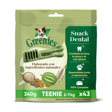 Greenies Snacks Dentários Naturais Teenie para cães Toy
