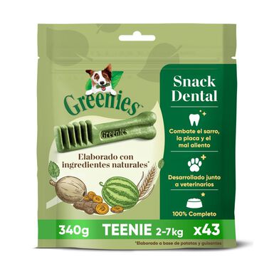 Greenies Snacks Dentários 100% Naturais Teenie para cães Toy