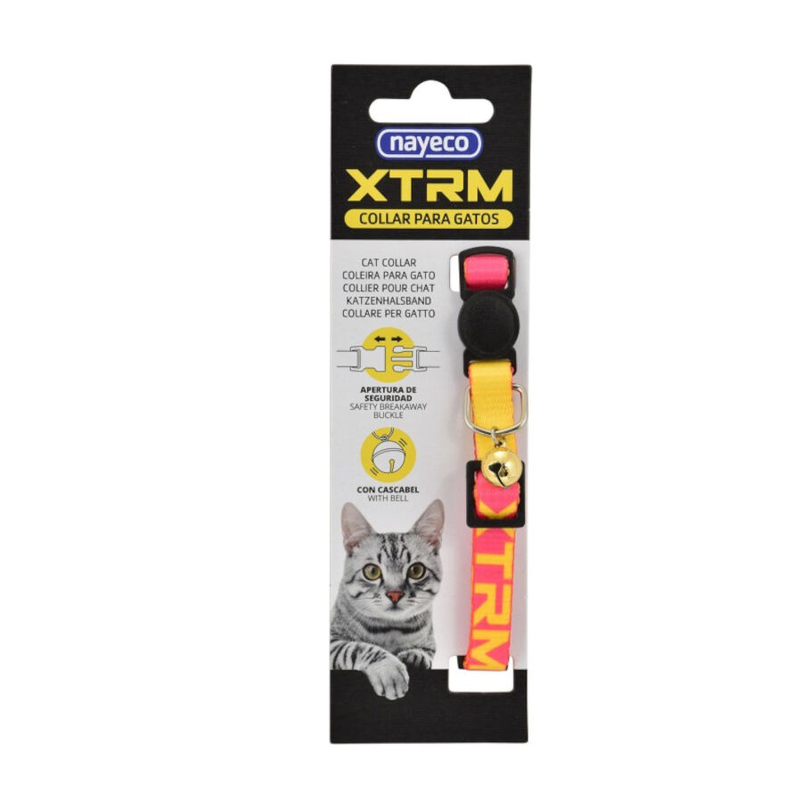 Nayeco X-Trm Neon Flash Fucsia coleira  para gatos, , large Imagem n&uacute;mero 2