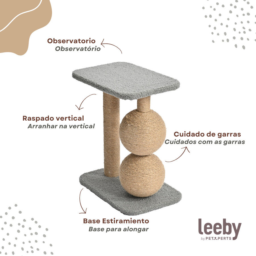 Leeby Jolly arranhador de juta para gatos, , large Imagem n&uacute;mero 3