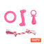 Tootoy! Chew Teething Rosa Conjunto de mordedores para cachorros, , large Indicador imagem número 1