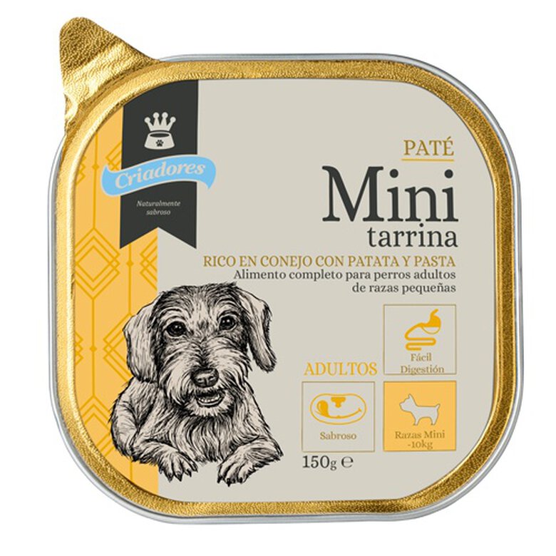 Criadores Adulto Mini Coelho terrina para cães, , large image number null