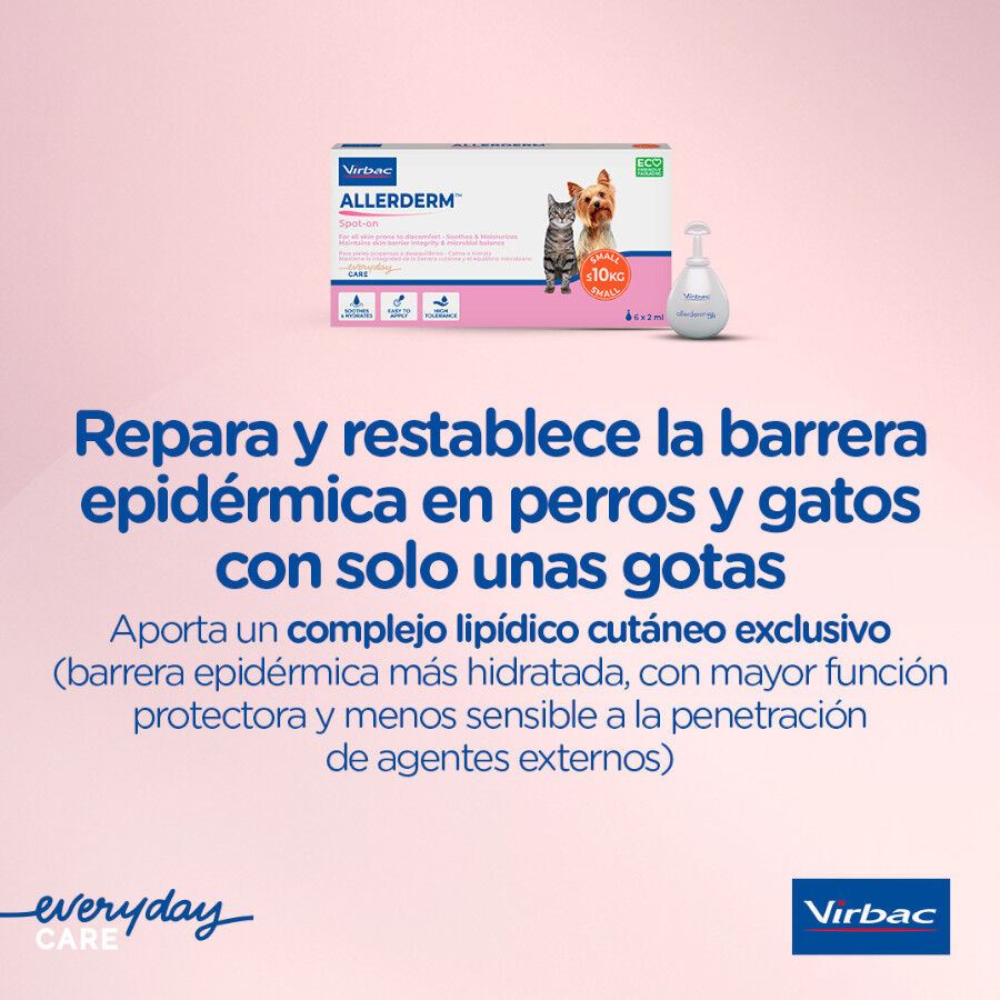 Virbac Allerderm Pipetas dermatol&oacute;gicas Allerderm Spot-On para c&atilde;es e gatos, , large Imagem n&uacute;mero 6