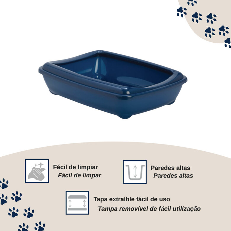 Nice Care caixa de areia azul para gatos,  Imagem número 3 Nice Care caixa de areia azul para gatos, , large Imagem número 3