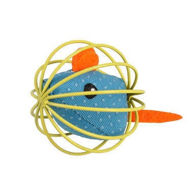 Flamingo Rio Bola com rato para gatos 