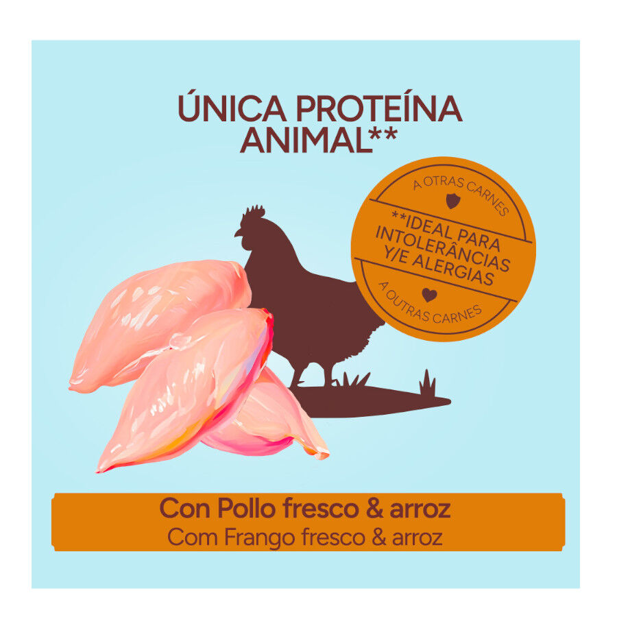 10 kg Criadores Monoproteico Light -40% de gordura Ra&ccedil;&atilde;o de frango para c&atilde;es adultos, , large Imagem n&uacute;mero 3
