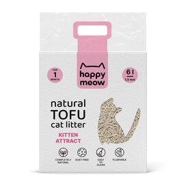 Happy Meow Kitten Attract Areia de Tofu para gatos