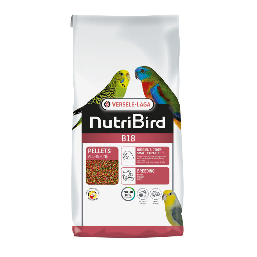Nutribird B18 pienso para agapornis y periquitos Imagem n&uacute;mero 1