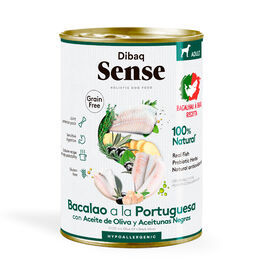 Dibaq Sense Hipoalergénico Lata de Bacalhau para cães