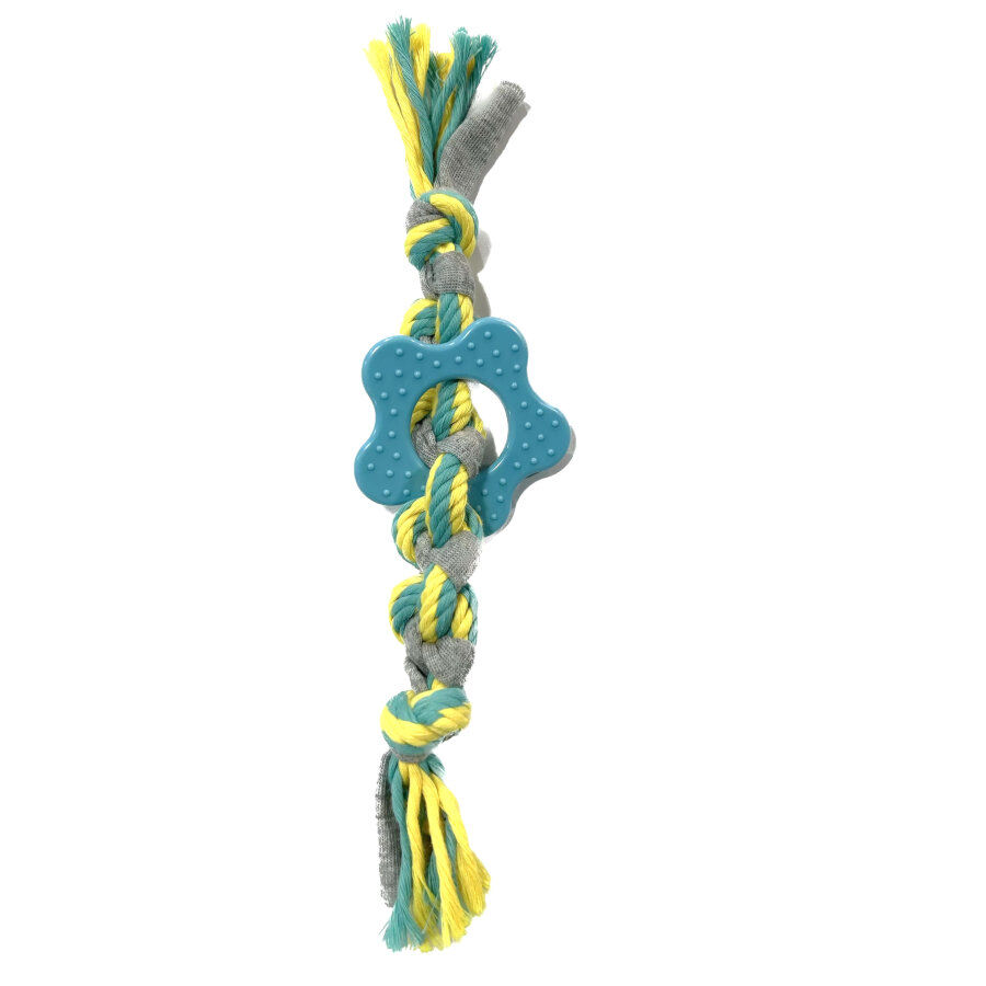 Tootoy! Chew Multi Rope Azul mordedor em forma de corda para cachorros, , large Imagem n&uacute;mero 2