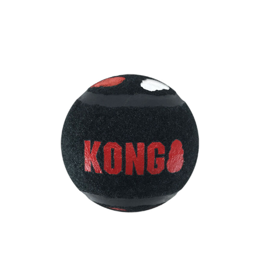 Kong Signature Sport 3-PK Bolas de t&eacute;nis para c&atilde;es, , large Imagem n&uacute;mero 3