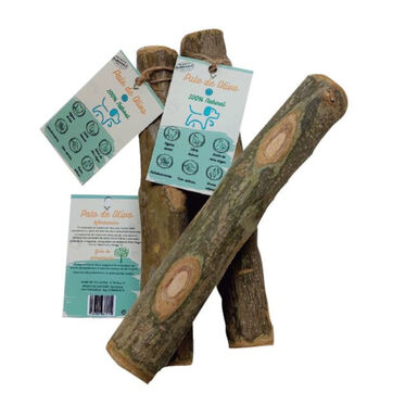 Hobbitalf Sticks de Madeira de Oliveira para cães