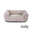Leeby Cama antistress cinza para cães, , large Indicador imagem número 2