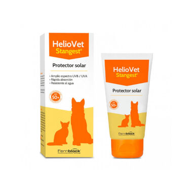 Stangest Heliovet SPF50+ Protetor Solar em Creme para cães e gatos