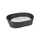 Flamingo Xepp Oval Cinzenta Escura cama alcofa para cães, , large image number null