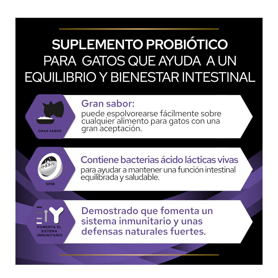 30 saquetas x 1 g Pro Plan Veterinary Diets FortiFlora Probi&oacute;tico para gatos, , large Imagem n&uacute;mero 2