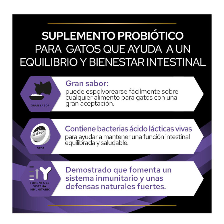 30 saquetas x 1 g Pro Plan Veterinary Diets FortiFlora Probiótico para gatos,  Imagem número 2 30 saquetas x 1 g Pro Plan Veterinary Diets FortiFlora Probiótico para gatos, , large Imagem número 2