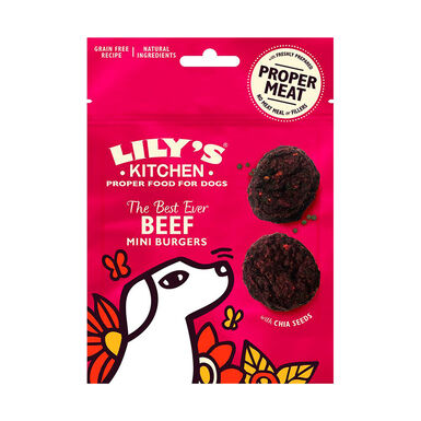 Lily's Kitchen Burgers Mini para cães