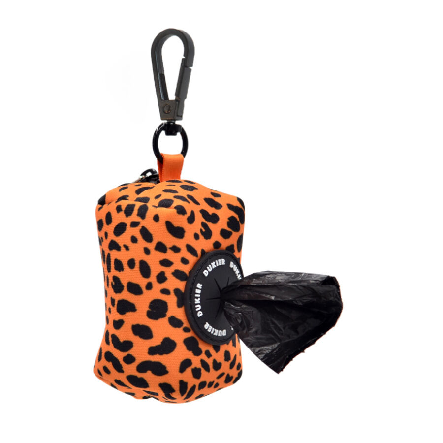 Dukier Cheetah Porta-sacos com gancho para c&atilde;es , , large Imagem n&uacute;mero 2