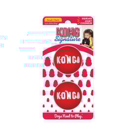 Kong Signature Ball 2-PK bolas para cães