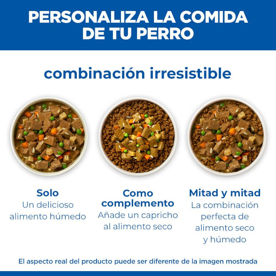 363 g Hill's Science Plan Mature Comida h&uacute;mida para c&atilde;es s&eacute;niores, , large Imagem n&uacute;mero 9