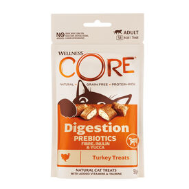 Wellness Core Snack digestivo de peru para gatos