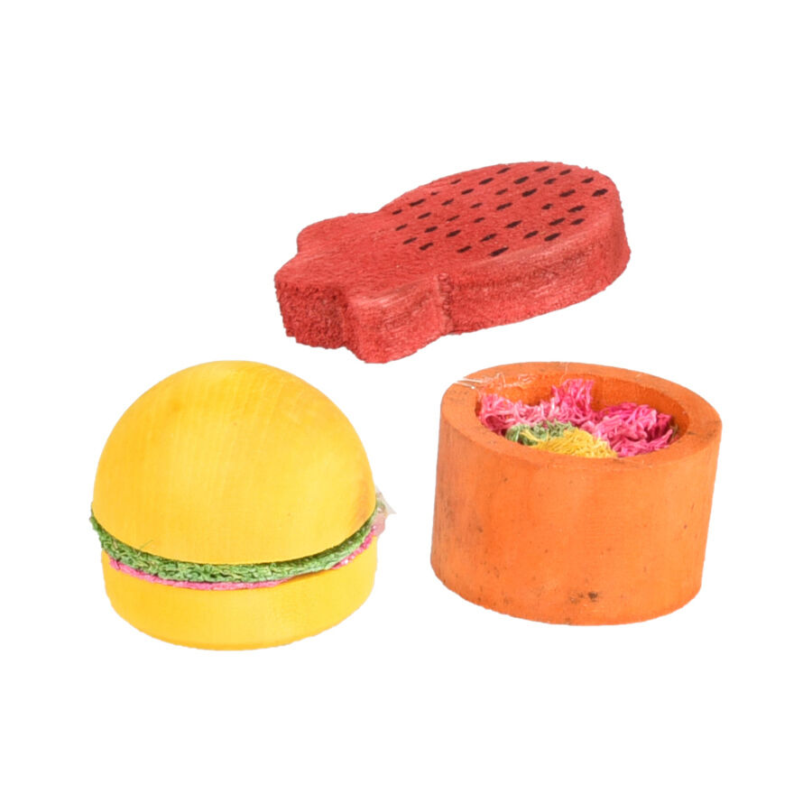 Flamingo Bernie Brinquedos de Madeira para roedores, , large Imagem n&uacute;mero 2