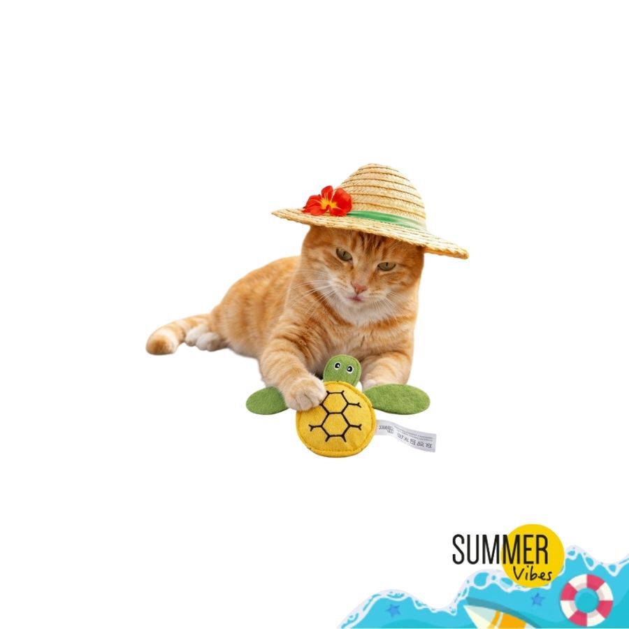 Summer Vibes Cat Turtle Peluche para gatos, , large Imagem n&uacute;mero 6