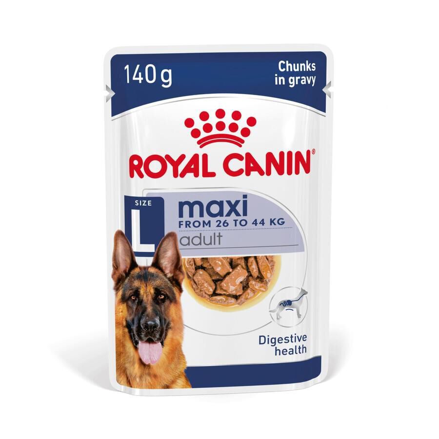 140 g Royal Canin Maxi Adult Carne saquetas em molho para c&atilde;es, , large Imagem n&uacute;mero 1