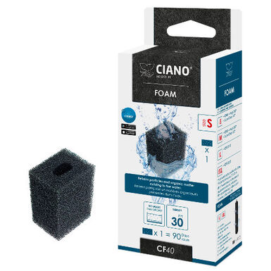 Ciano Foam S CF40 Filtro de Esponja para aquários