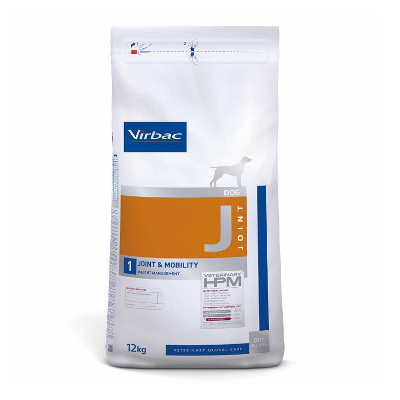 12 kg Virbac Joint Mobility HPM ração para cães,  Imagem número 1 12 kg Virbac Joint Mobility HPM ração para cães, , large Imagem número 1