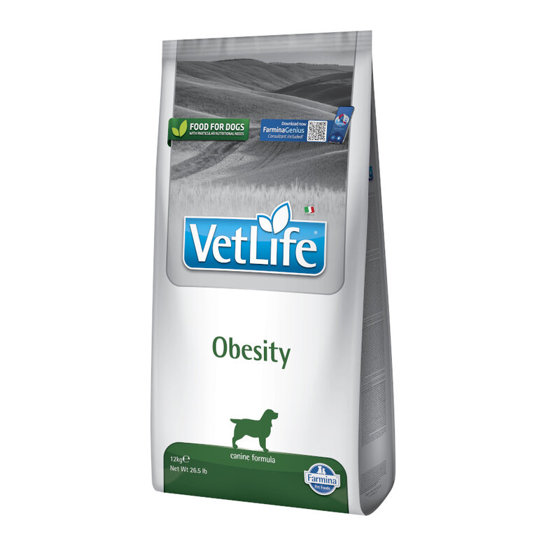 12 kg Farmina Vet Life Ração para cães com obesidade,  Imagem número 1 12 kg Farmina Vet Life Ração para cães com obesidade, , large Imagem número 1