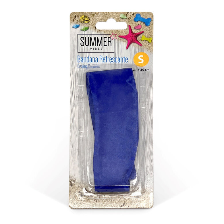 Summer Vibes Basic Lenço Bandana refrescante para cães,  Imagem número 1 Summer Vibes Basic Lenço Bandana refrescante para cães, , large Imagem número 1