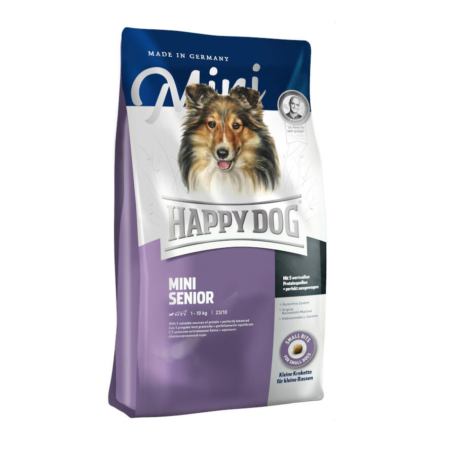 4 kg Happy Dog Senior Mini ra&ccedil;&atilde;o para c&atilde;es, , large Imagem n&uacute;mero 1