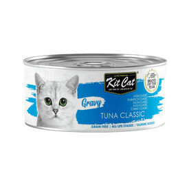 Kit Cat Classic Comida h&uacute;mida de atum em Lata para Gatos