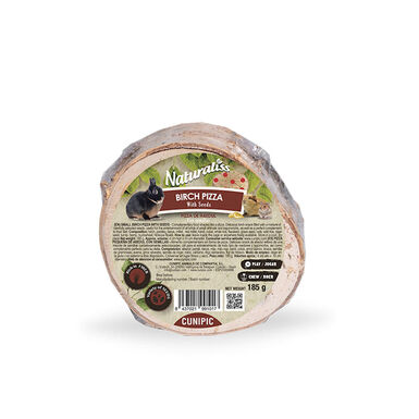 Cunipic Naturaliss Pizza de Bétula com sementes para roedores