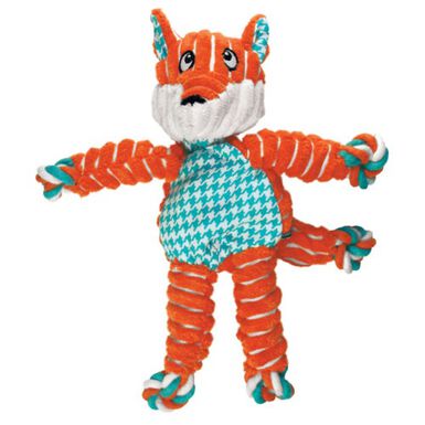 Kong Knots Raposa de peluche para cães