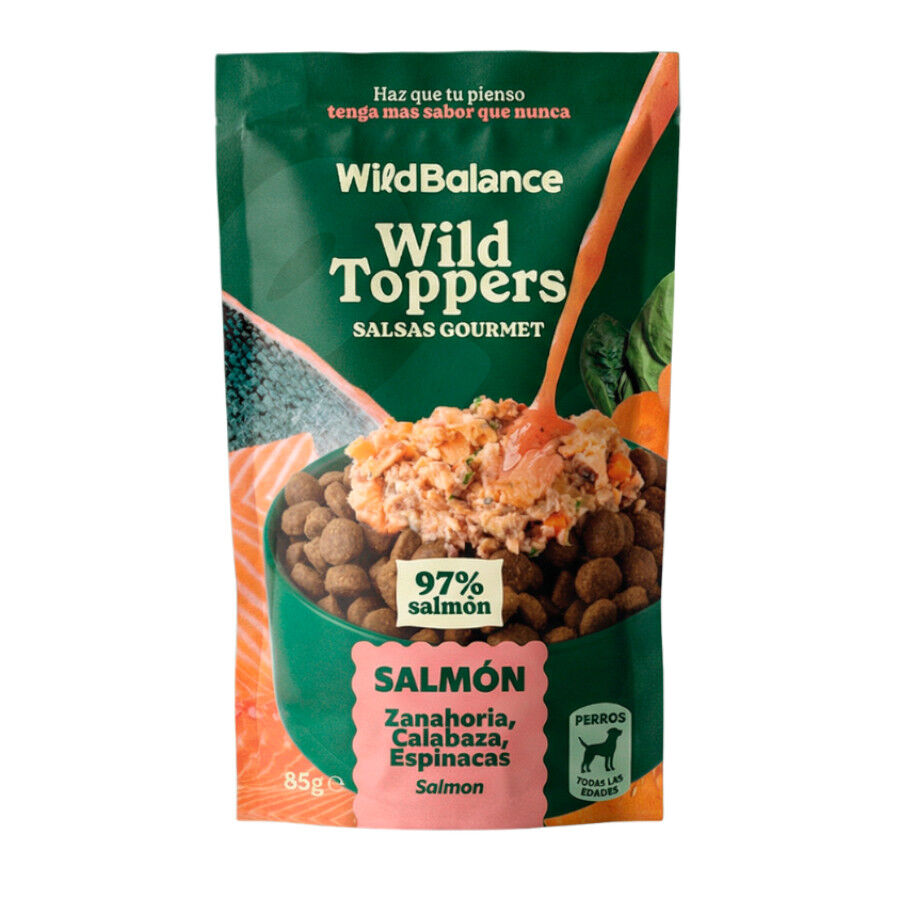 85 g Wild Balance Toppers Salm&oacute;n salsa para perros, , large Imagem n&uacute;mero 1
