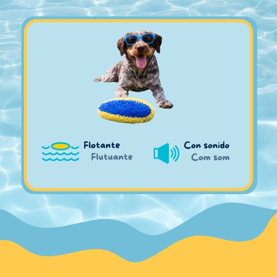 Summer Vibes Plush Ring Brinquedo para c&atilde;es, , large Imagem n&uacute;mero 3