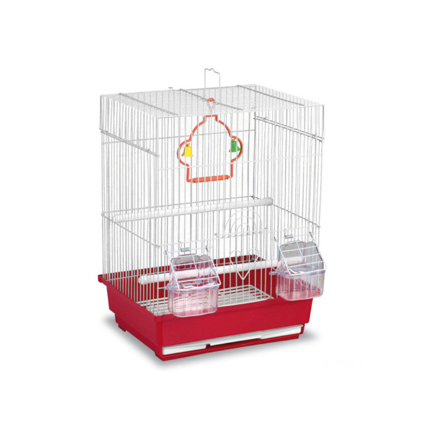 TK-Pet Gaiola vermelha retangular para can&aacute;rio &Aacute;gata, , large Imagem n&uacute;mero 1