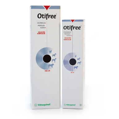 Otifree Limpeza de ouvidos para cães e gatos.