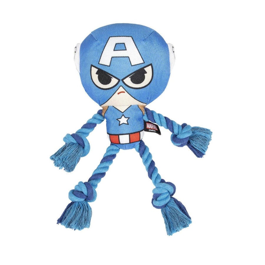 Disney Marvel Capit&atilde;o Am&eacute;rica de Peluche com Corda para c&atilde;es, , large Imagem n&uacute;mero 1