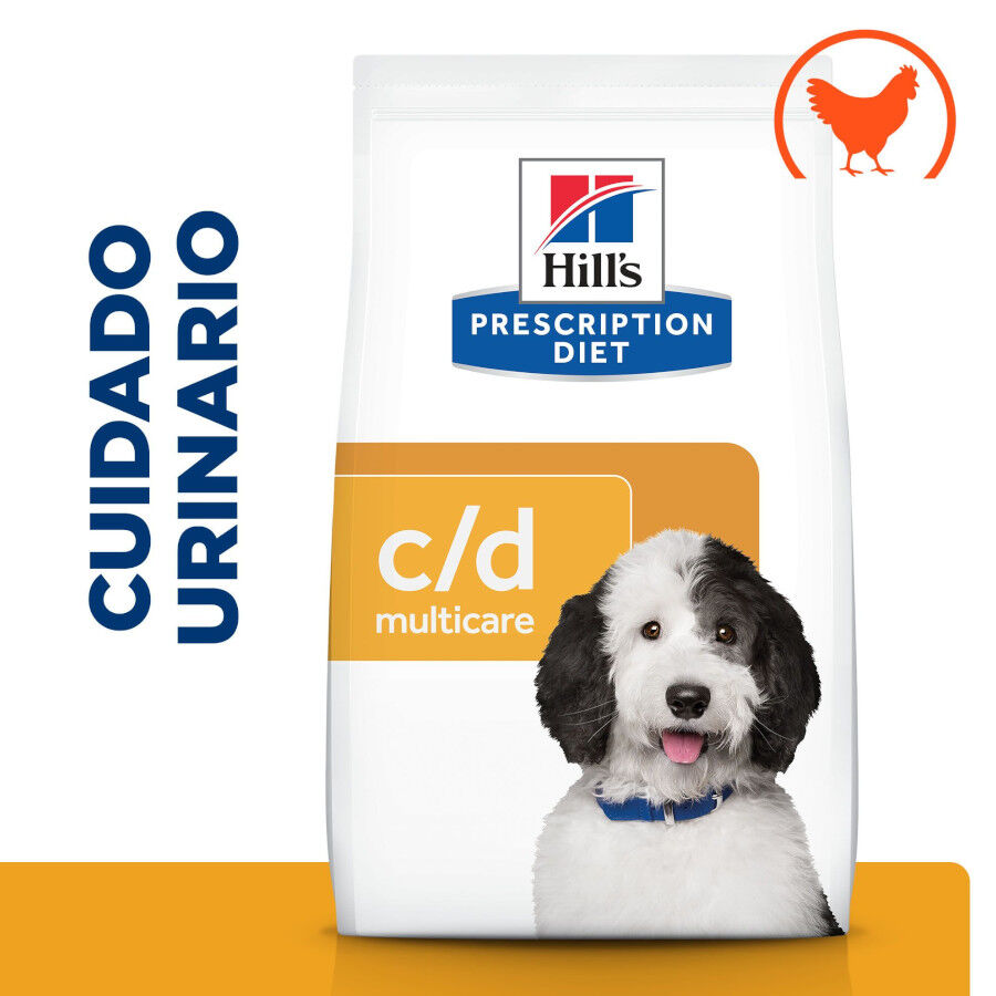 12 kg Hill's Prescription Diet Urinary Care c/d Frango ra&ccedil;&atilde;o para c&atilde;es, , large Imagem n&uacute;mero 2
