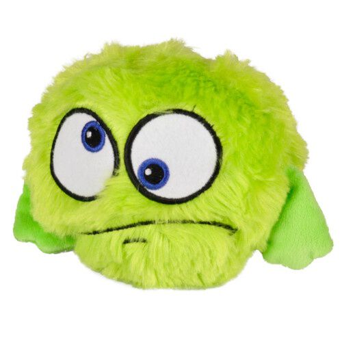 Flamingo bola saltitante verde de peluche para c&atilde;es, , large Imagem n&uacute;mero 1