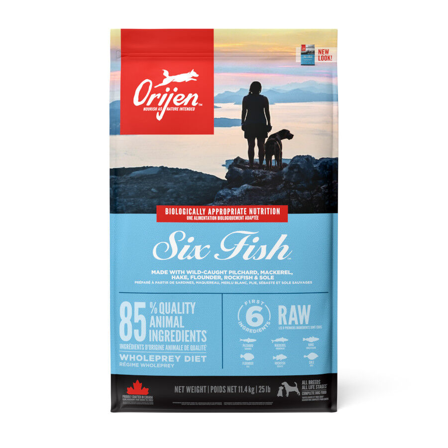 11 kg Orijen Six Fish Adult ra&ccedil;&atilde;o para c&atilde;es, , large Imagem n&uacute;mero 1